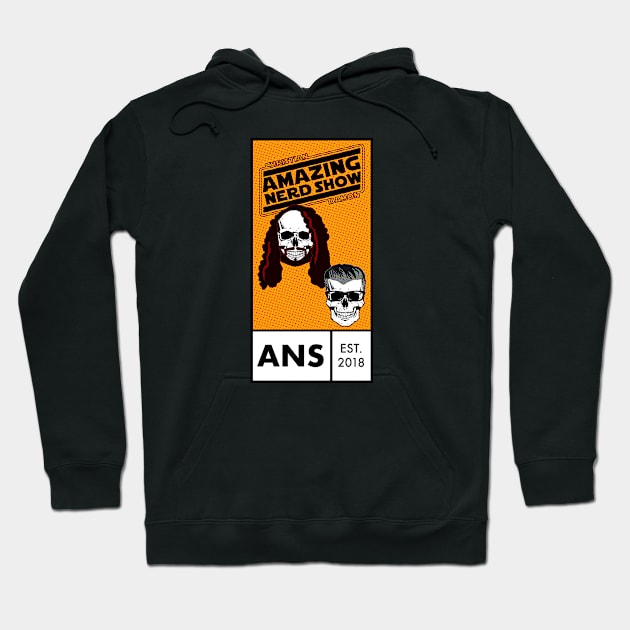 The Amazing Nerd Show Comic Book Corner Hoodie by The Amazing Nerd Show 